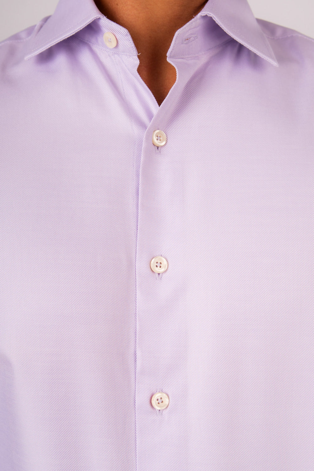 Camisa Lila Dobby 100% Algodón Pima Slim Fit